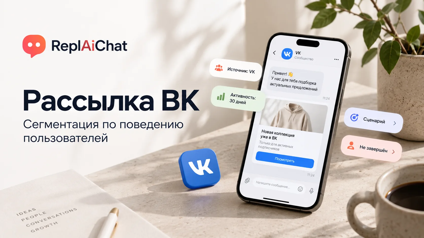 Рассылка ВК: как сделать сегментированную рассылку ВКонтакте